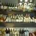 Black wines on the shelf