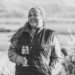 Native American winemaker Tara Gomez with glass in hand