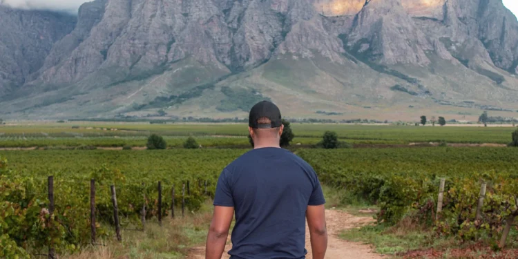 Kumusha Wines winemaker Tinashe Nyumudoka