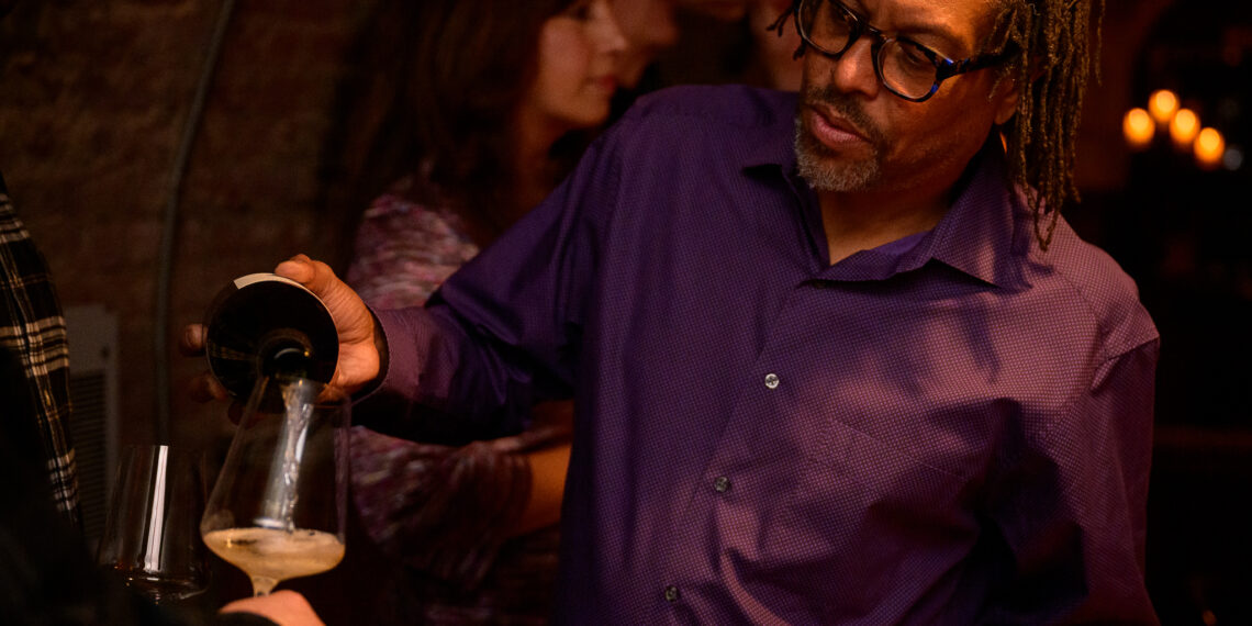black men in wine MJ Towler