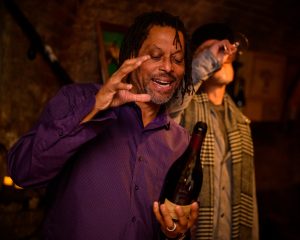 black men in wine MJ Towler
