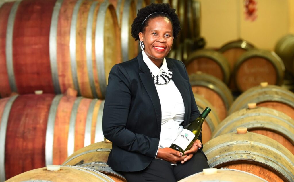 South Africa winemaker Ntsiki Biyela of Aslina Wines