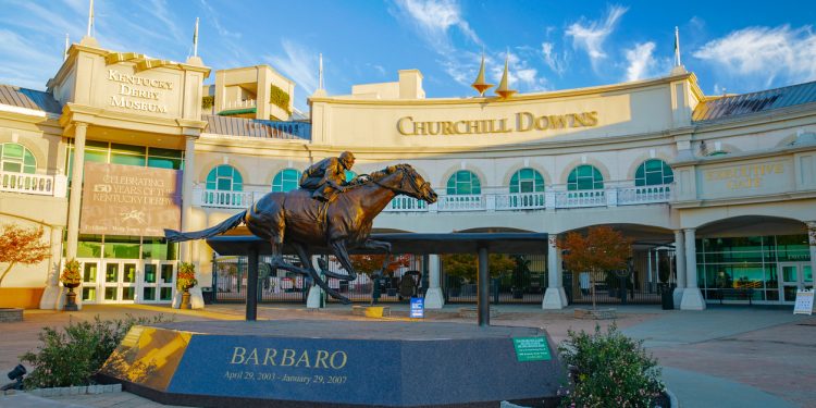 Kentucky Derby Front entrance