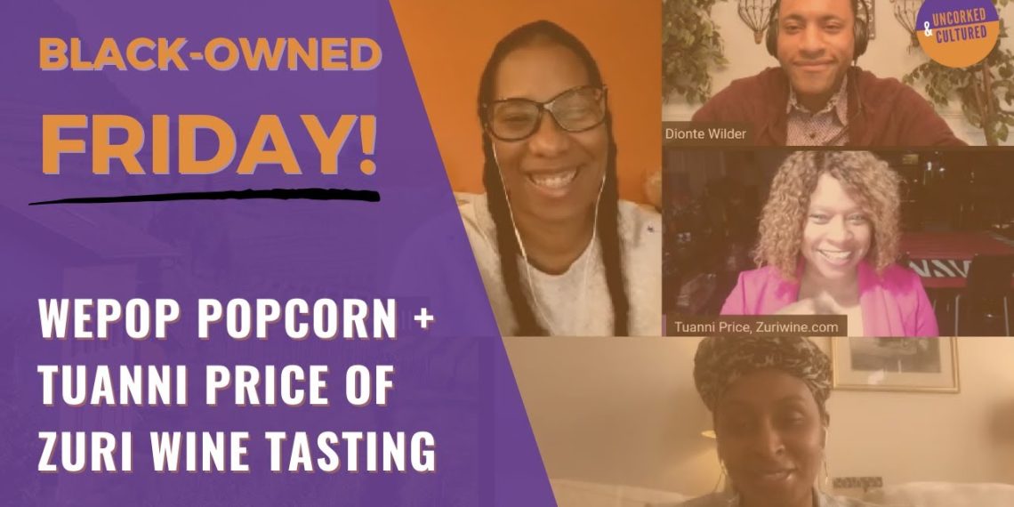 Black Gifting Sets + WePop Popcorn + Tuanni Price of Zuri Wine Tasting